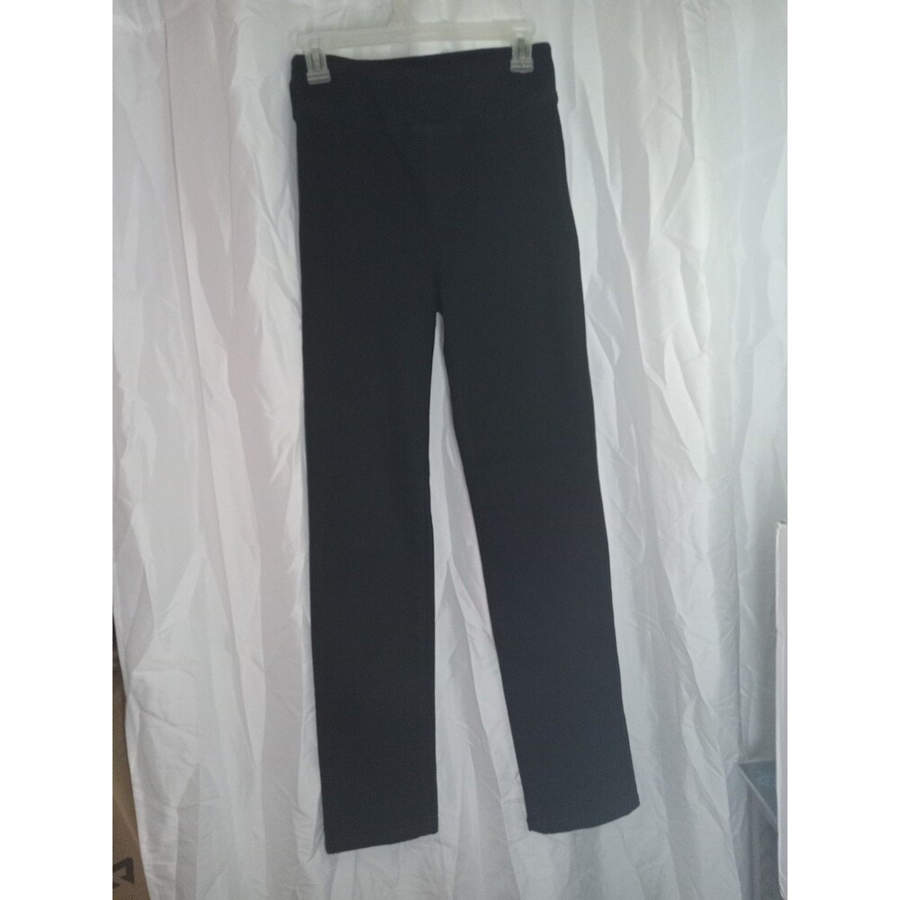 2T DG2 by Diane Gilman Compact Comfort Denim Straight Leg Jean Black